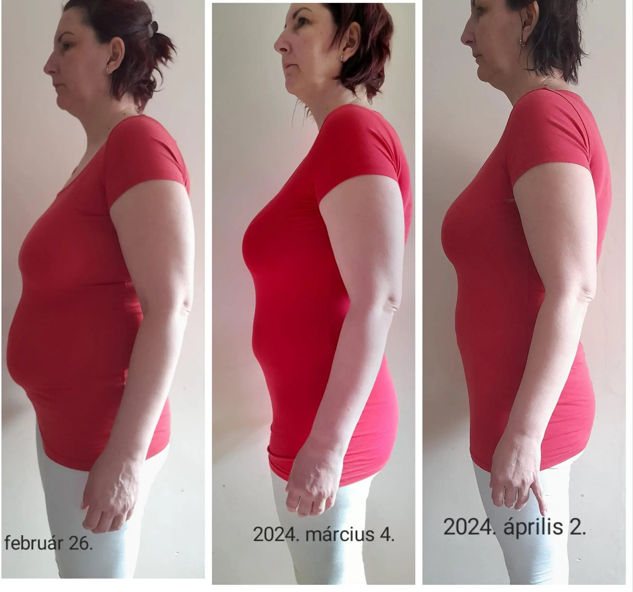 42 kg fogyás: átalakulás fekete ruhában