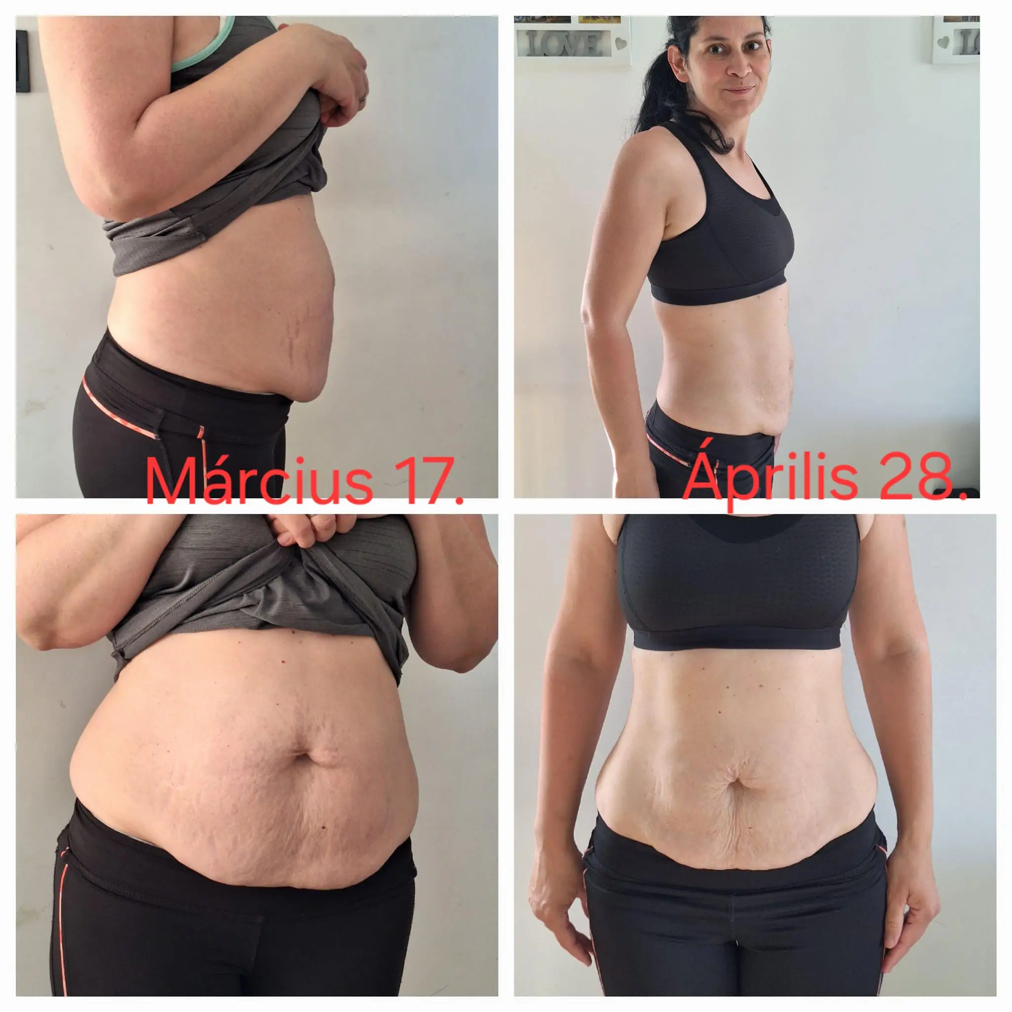 22 kg fogyás 82,5-ről 60,5 kg-ra